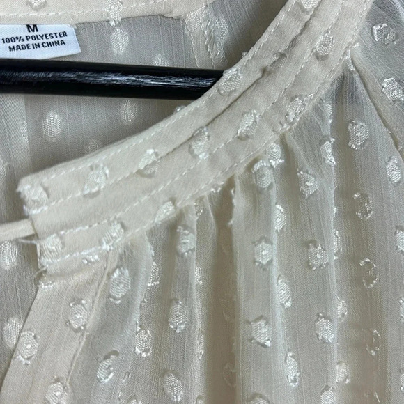 Liz  Claiborne, long sleeve chiffon blouse - Picture 7 of 10